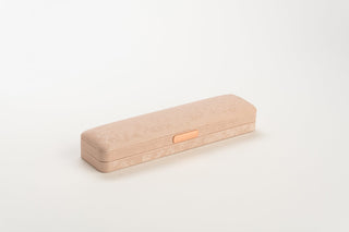 Cutie Bijuterii Premium pentru Brățară, Velur, Roz Pudra, 25x6x4 cm
