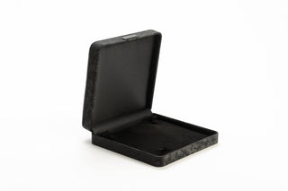 Cutie Bijuterii Premium pentru Set, Velur, Negru, 19x19x5 cm