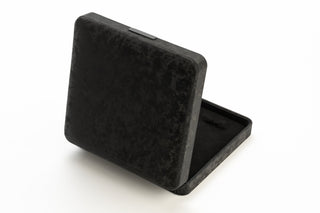 Cutie Bijuterii Premium pentru Set, Velur, Negru, 19x19x5 cm