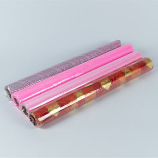 Panglica Organza, 48 cm latime, 10 y lungime - Roz