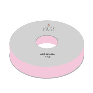 Panglica satin Textil Satin, 0.5 cm latime, 25 y lungime - Roz