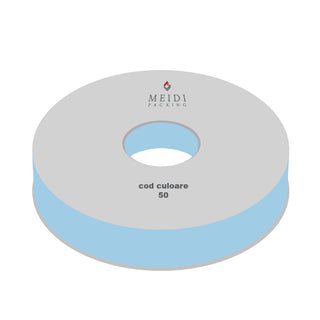 Panglica satin Textil 1 Satin, 1 cm latime, 100 y lungime - Bleu
