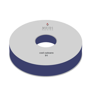 Panglica satin Textil 1 Satin, 1.5 cm latime, 100 y lungime - Mov Inchis