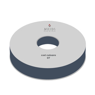 Panglica satin Textil 1 Satin, 1.5 cm latime, 100 y lungime - Gri Inchis