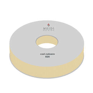 Panglica ripsata Textil, 1.5 cm latime, 100 y lungime - Auriu