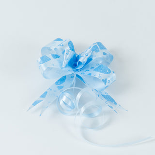 Panglica Fundita Rapid Inima, 1.8 cm latime, 35 y lungime - Bleu
