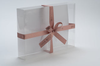 Cutie Pliată pentru Globuri, Plastic, Transparent, 21x21x8 cm