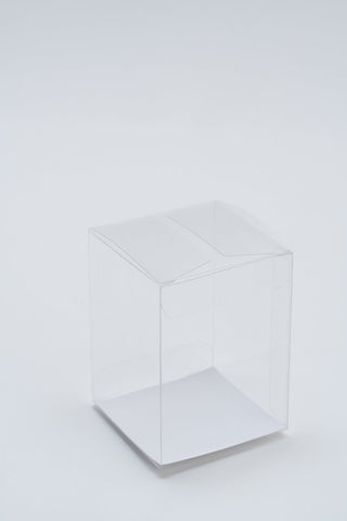 Cutie Pliată pentru Glob, Plastic, Transparent, 8x8x9 cm