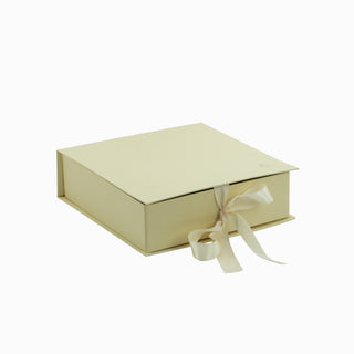 Cutie rigida cadou Gama King Pandantiv, 25x25x7.5 cm - Crem