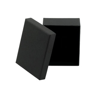 Cutie bijuterii Gama Negru Normal Paper, 7x9x3 cm - Negru