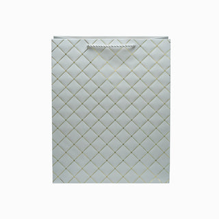 Punga CADOU Romb, 26x32x12 cm - Alb
