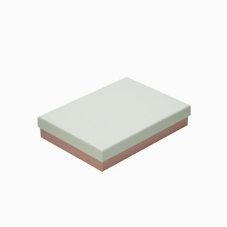 Cutie bijuterii Lg L.G, 13x18x3.5 cm - Crem / Roz / Gri