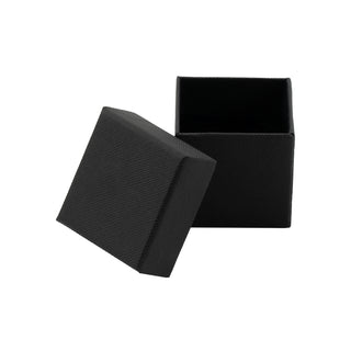 Cutie bijuterii Gama Negru Normal Paper, 5x5x4.5 cm - Negru