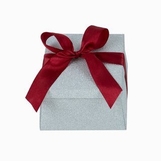 Cutie cadou Conic Pliat, 13x12x7 cm - Bordo