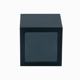 Cutie cadou Globuri Craciun Pliat, 15x15x15 cm - Negru