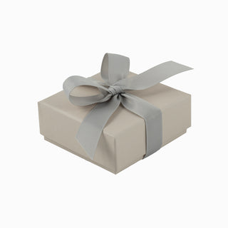 Cutie bijuterii Ribon Down R.D, 8.5x9x3.8 cm - Crem / Negru / Gri