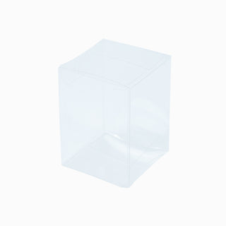 Cutie cadou Oua Pliat, 5.5x5.5x7.5 cm - Transparent