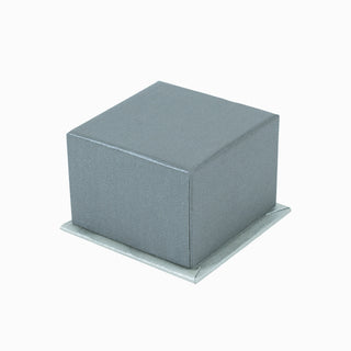 Cutie rigida CADOU Rigid, 7.5x7.5x5.5 cm - Argintiu / Antracit