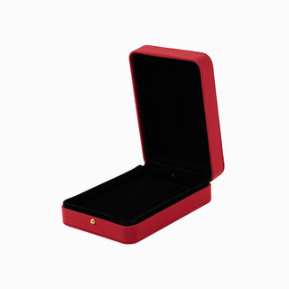 Cutie bijuterii Set Gama Lady, 11x16x4.5 cm - Rosu / Negru