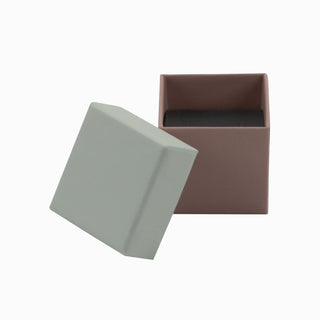 Cutie bijuterii Lg L.G, 5x5x4.5 cm - Crem / Roz / Gri