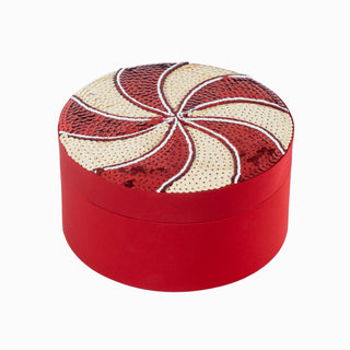 Caseta bijuterii Satin Depozitare, 18.5x10 cm - Rosu