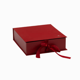 Cutie rigida cadou Gama King Pandantiv, 25x25x7.5 cm - Rosu