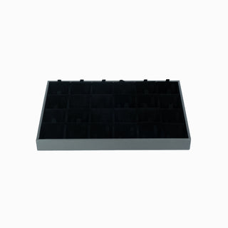 Suport bijuterii Verigheta Fara Geam, 35x24x3 cm - Gri / Negru