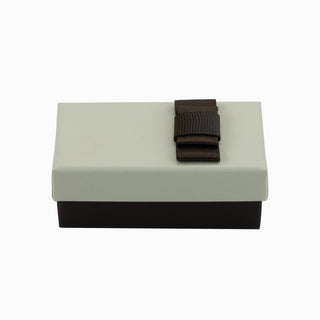 Cutie bijuterii Flower Up F.U, 5x8x3 cm - Crem / Maro