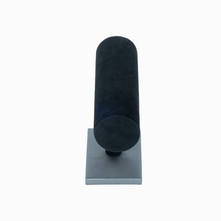 Suport bijuterii Cilindru, 10x6.6x12.5 cm - Negru