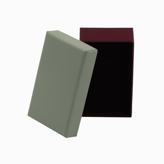 Cutie bijuterii Lg L.G, 5x8x3 cm - Gri / Bordo
