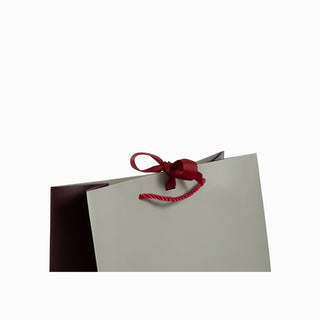 Punga CADOU Iuni, 32x44x13 cm - Crem / Bordo