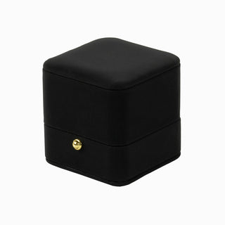 Cutie bijuterii Verigheta Gama Lady, 6x6x6.2 cm - Negru