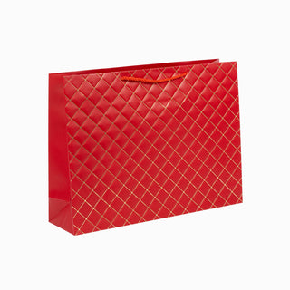 Punga CADOU Romb, 42x31x11 cm - Rosu
