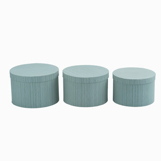 Cutie rigida cadou Rigid Set 3 Rotund, 23x15 cm - Verde