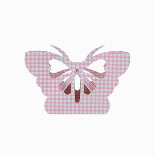 Cutie cadou Gama Cartier Fluture, 5.5x3x6.5 cm - Roz