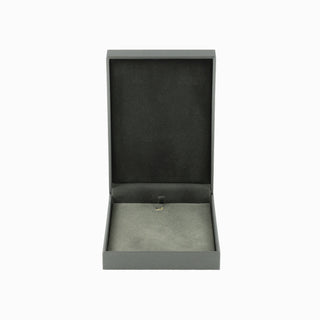 Cutie bijuterii Set Gama Piele, 11x16x4.5 cm - Gri