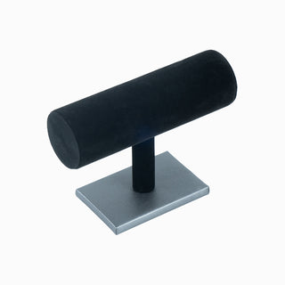 Suport bijuterii Cilindru, 10x6.6x12.5 cm - Negru