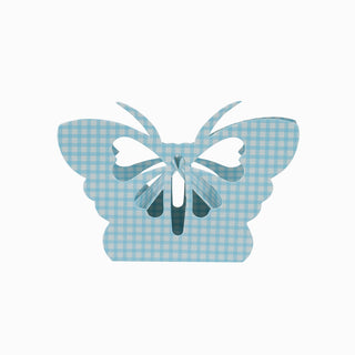 Cutie cadou Gama Cartier Fluture, 5.5x3x6.5 cm - Bleu
