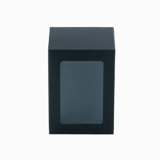 Cutie cadou Globuri Craciun Pliat, 10x14x10 cm - Negru