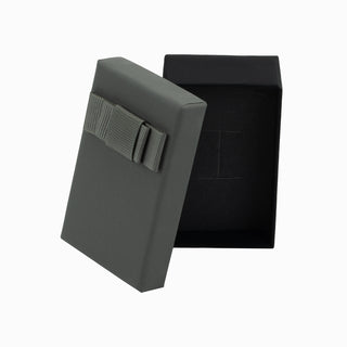 Cutie bijuterii Flower Up F.U, 5x8x3 cm - Gri / Negru