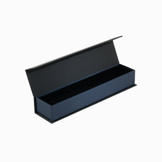 Cutie bijuterii Bratara Magnet, 22x5x3.7 cm - Negru / Bleumarin