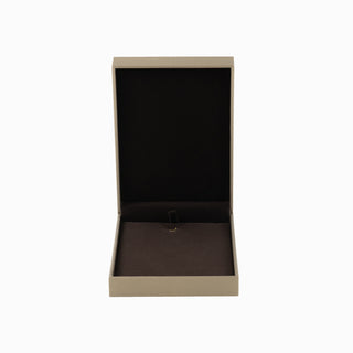 Cutie bijuterii Set Gama Piele, 11x16x4.5 cm - Auriu / Maro