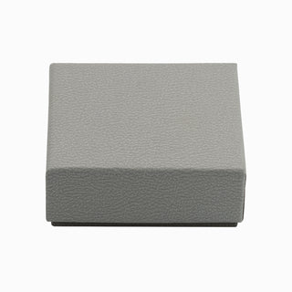 Cutie bijuterii Gama Diverse Culori Normal Paper, 8.5x9x3.8 cm - Gri Deschis / Gri Inchis / Alb