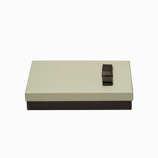 Cutie bijuterii Flower Up F.U, 13x18x3.5 cm - Crem / Maro