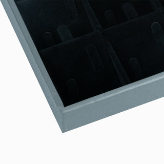 Suport bijuterii Verigheta Fara Geam, 35x24x3 cm - Gri / Negru