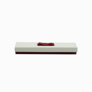 Cutie bijuterii Flower Up F.U, 23x5x3 cm - Crem / Bordo