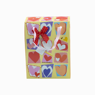Cutie cadou Gentuta Pliat, 17.5x11x23 cm - Portocaliu / Galben