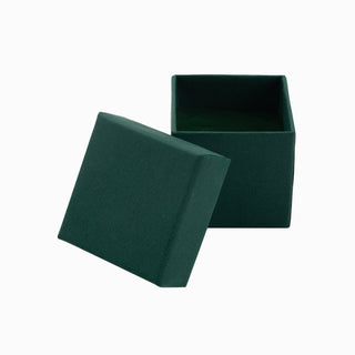 Cutie bijuterii Gama Diverse Culori Normal Paper, 5x5x4.5 cm - Verde