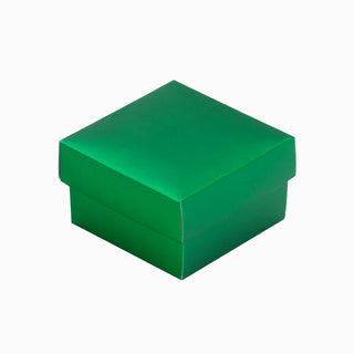 Cutie cadou Cub Pliat, 7x7x4 cm - Verde