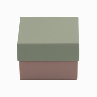 Cutie bijuterii Lg L.G, 8.5x9x6 cm - Gri / Roz